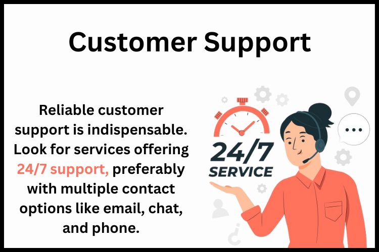 24/7 service Customer Support from proxy server