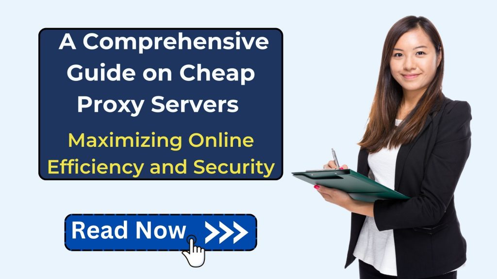 A Comprehensive Guide on Cheap Proxy Servers: Maximizing Online Efficiency and Security