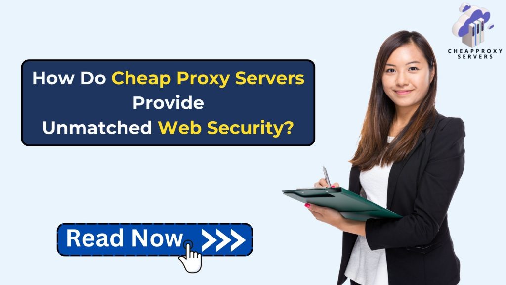 How Do Cheap Proxy Servers Provide Unmatched Web Security?