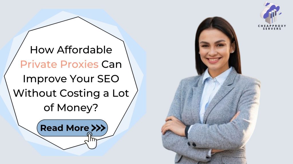 How Affordable Private Proxies Can Improve Your SEO Without Costing a Lot of Money?