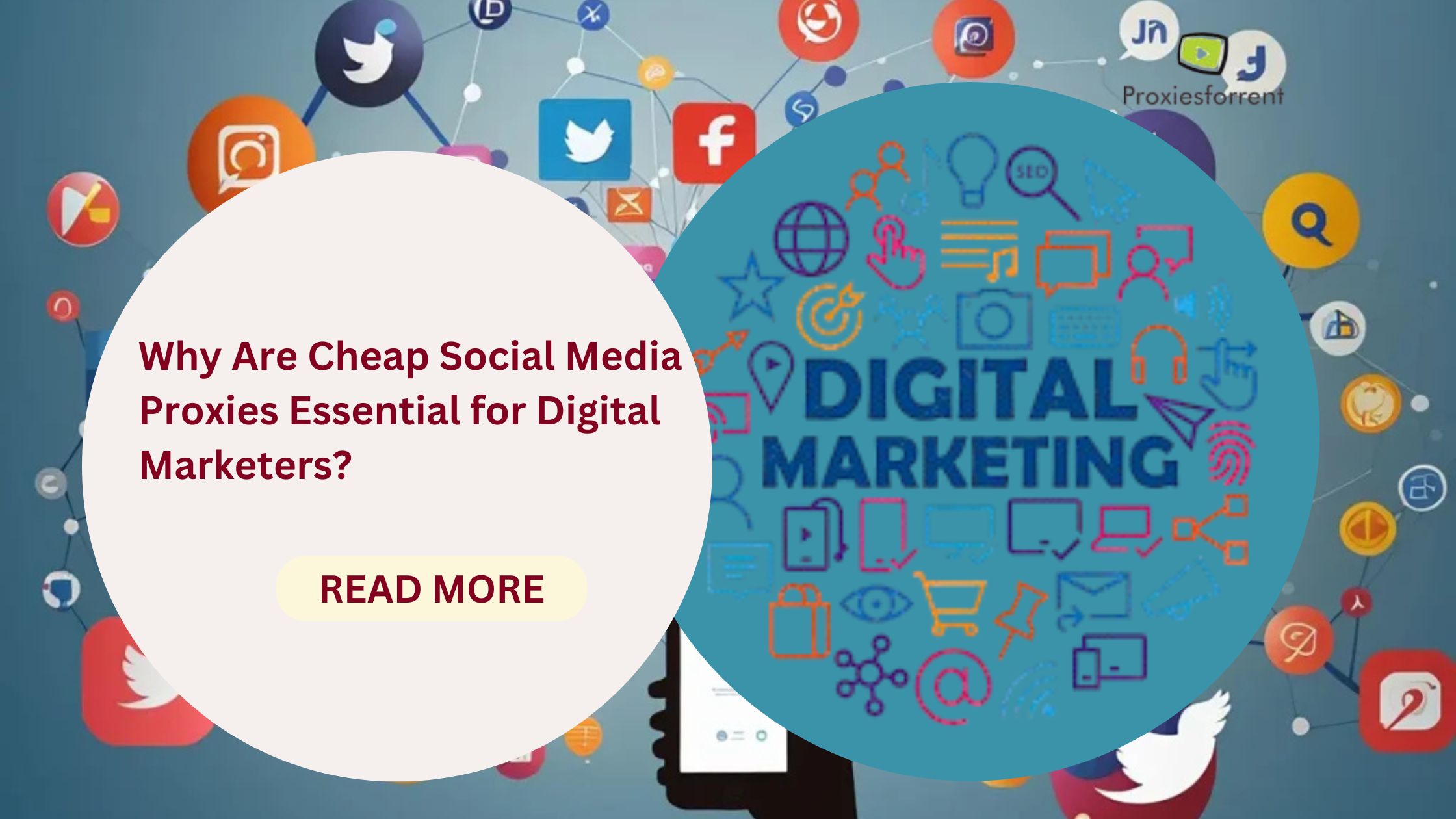 For digital marketers, cheap social media proxies are particularly useful because they enable you to manage multiple accounts without the risk of getting blocked.