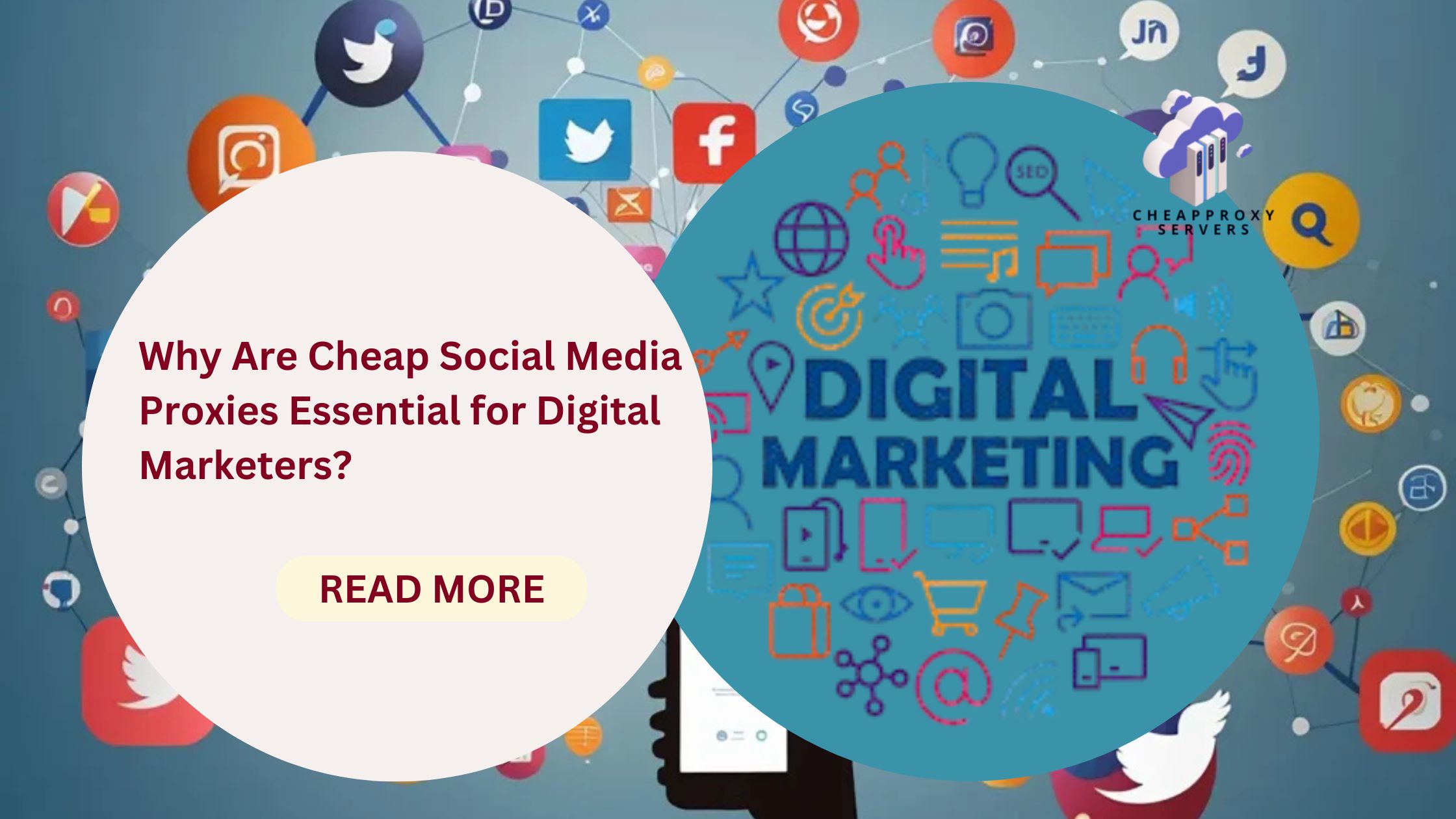 For digital marketers, cheap social media proxies are particularly useful because they enable you to manage multiple accounts without the risk of getting blocked.