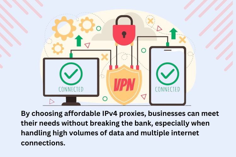 By choosing affordable IPv4 proxies, businesses can meet their needs without breaking the bank, especially when handling high volumes of data and multiple internet connections.