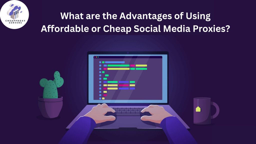 What are the Advantages of Using Affordable or Cheap Social Media Proxies?