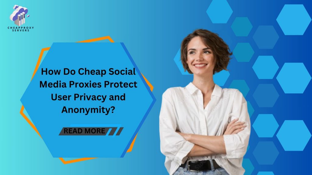 How Do Cheap Social Media Proxies Protect User Privacy and Anonymity?